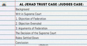 Al Jehad Trust Case (Judges Case)