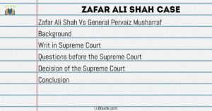 Zafar Ali Shah Case